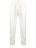 C2h4 Side Stripe Track Pants - White