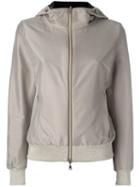 Herno - Reversible Hooded Jacket - Women - Polyamide/polyester/spandex/elastane - 44, Nude/neutrals, Polyamide/polyester/spandex/elastane