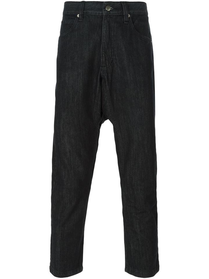 Société Anonyme Drop Crotch Jeans, Adult Unisex, Size: Xs, Black, Cotton