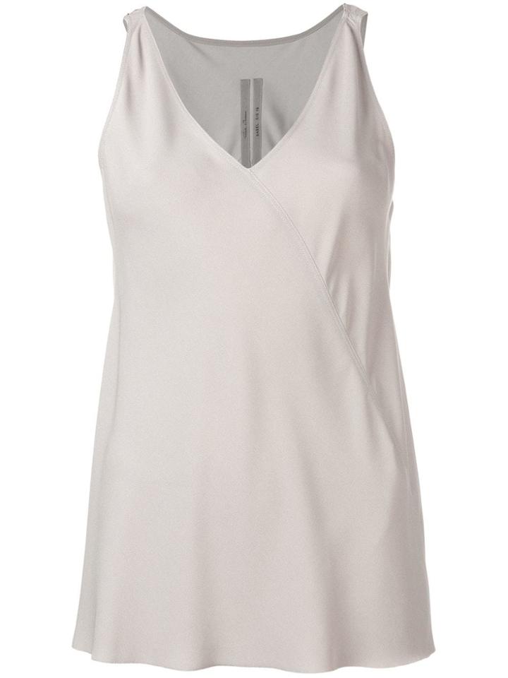 Rick Owens V-neck Tank Top - Grey