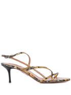Aquazzura Carolyne Heeled Sandals - Neutrals