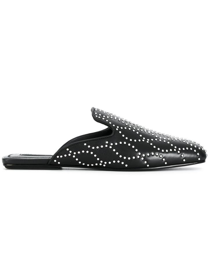 Alexander Wang Jaelle Studded Mules - Black