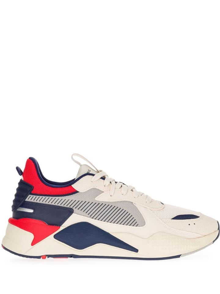 Puma Colour Blocked Sneakers - White
