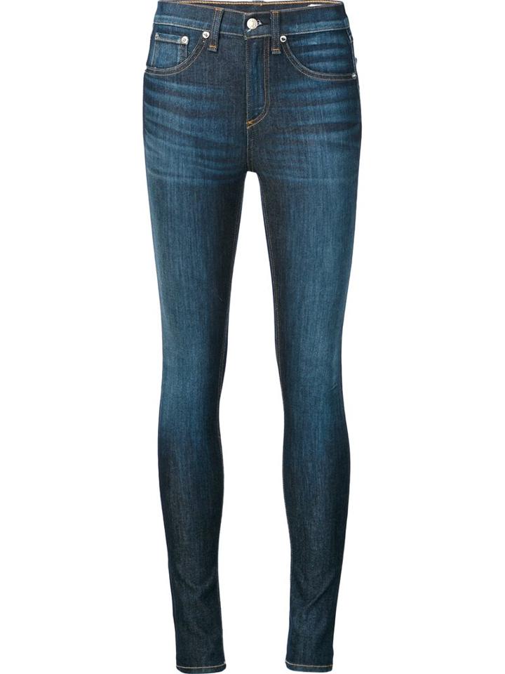 Rag & Bone /jean 'the Dre' Jeans, Women's, Size: 26, Blue, Cotton/polyurethane
