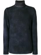 Avant Toi Turtle Neck Jumper - Blue