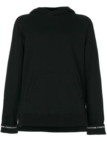 Intoxicated Eagle-embroidered Sweatshirt - Black