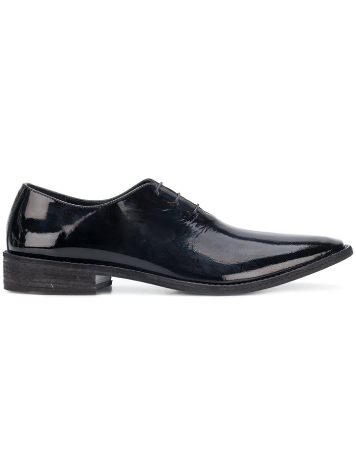 Haider Ackermann Pointed Toe Derby Shoes - Black