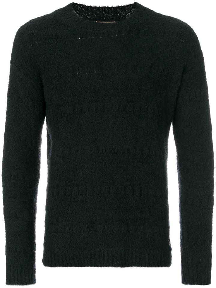 Nuur Fluffy Jumper - Black