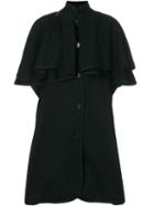 Yves Saint Laurent Pre-owned Mid-length Cape Coat - Black