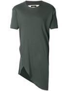 A New Cross Overlapped T-shirt - Green