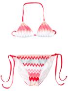Missoni Kids - Zigzag Print Bikini Set - Kids - Nylon/spandex/elastane/viscose - 8 Yrs