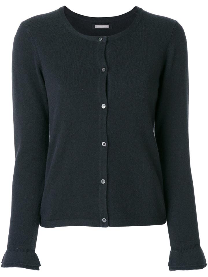 Hemisphere Cashmere Fitted Cardigan - Grey