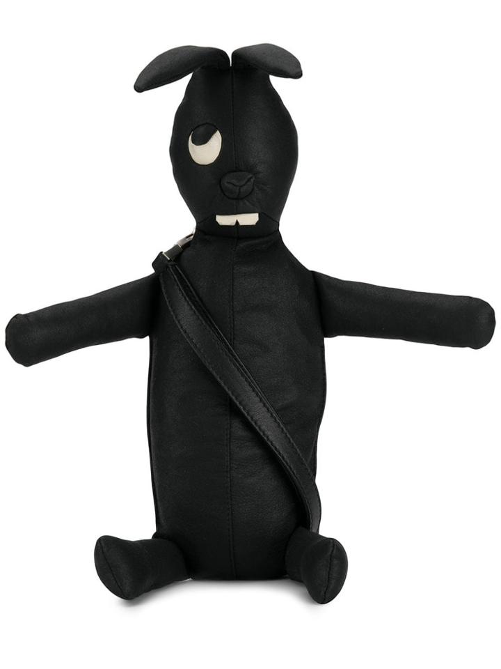 Rick Owens Bunny Shoulder Bag - Black