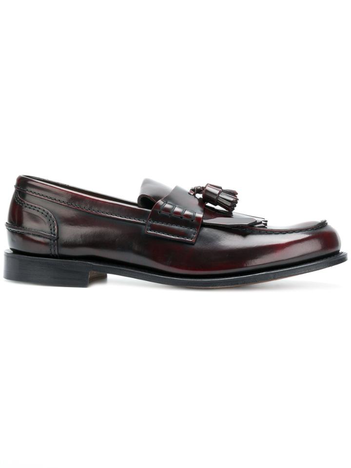 Church's Mocassin Loafers - Red