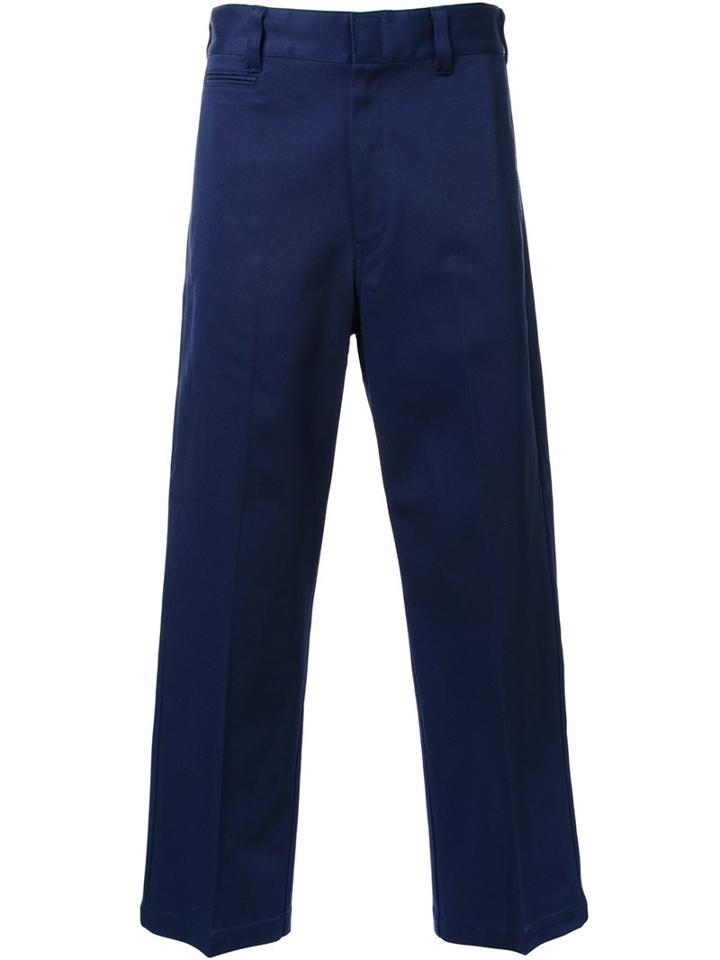 Mr. Gentleman 'mrg Ex Chino' Trousers, Men's, Size: Xl, Blue, Cotton/polyester/polyurethane