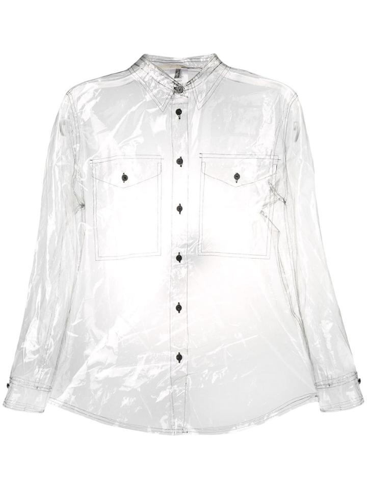 Tela 'plastic' Shirt - White