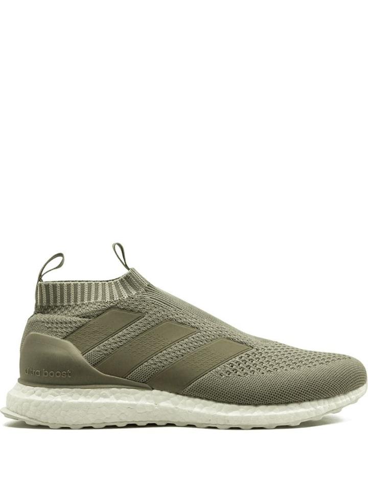 Adidas Ace 16+ Purecontrol Ultra Boost Sneakers - Green