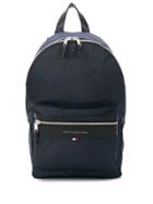 Tommy Hilfiger Elevated Zipped Backpack - Blue