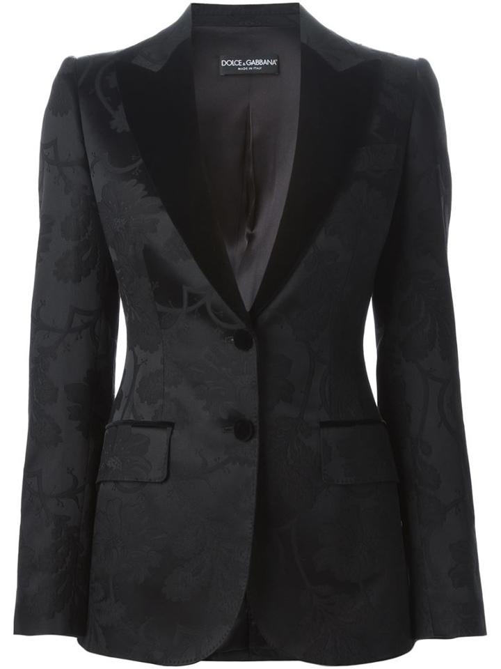 Dolce & Gabbana Jacquard Tuxedo Blazer