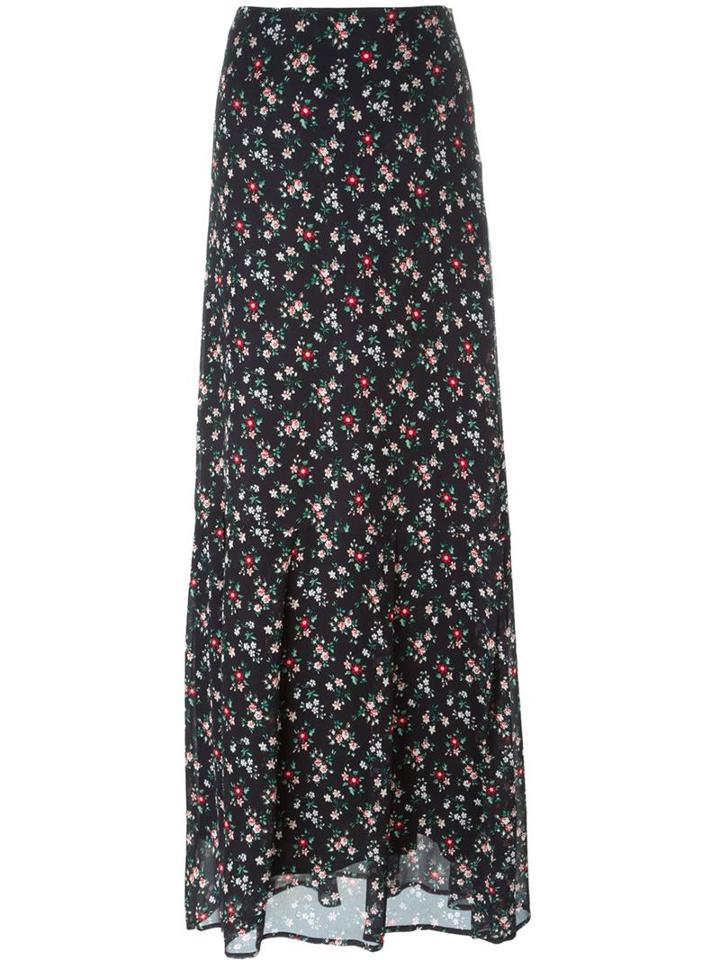 Twin-set Floral Print Maxi Skirt