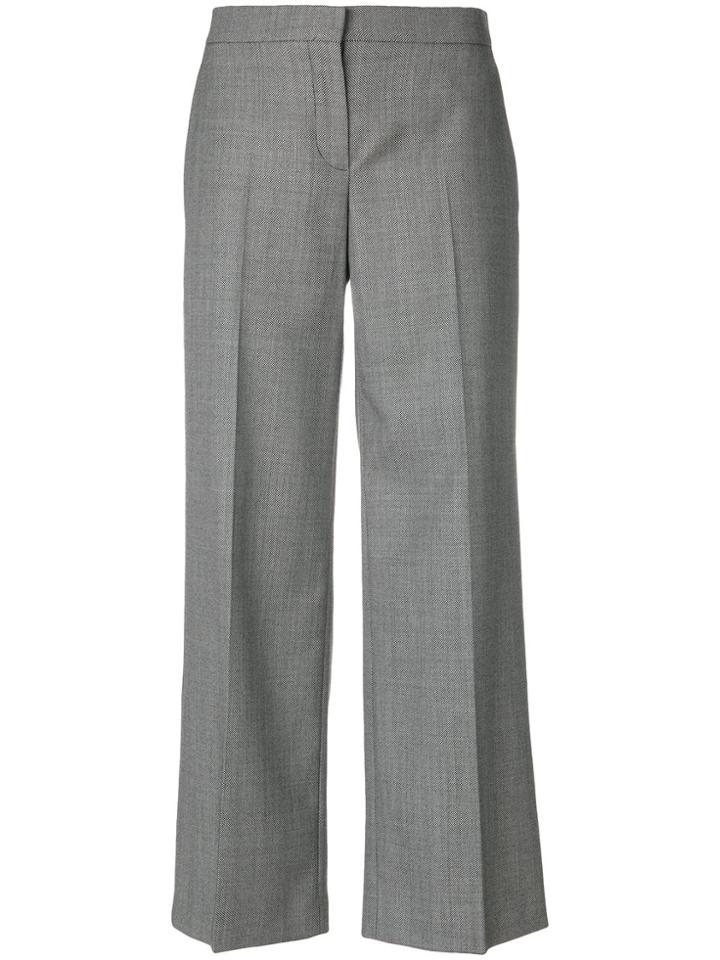 Alexander Mcqueen Cropped Tailored Trousers - Unavailable