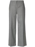 Alexander Mcqueen Cropped Tailored Trousers - Unavailable