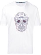 Guild Prime - Skull Graphic T-shirt - Men - Cotton/rayon - 1, White, Cotton/rayon
