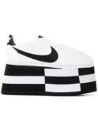 Comme Des Garçons X Nike Platform Sneakers - White
