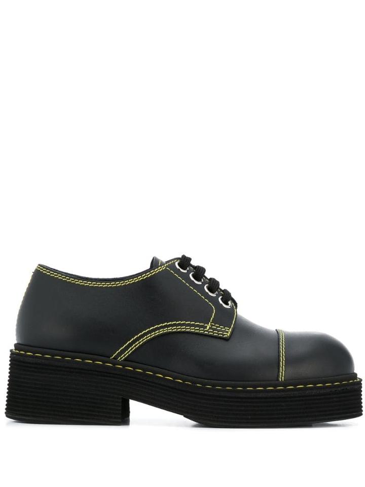 Marni Paul Lace-up Shoes - Black