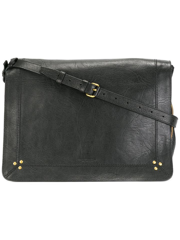 Jérôme Dreyfuss Albert Shoulder Bag, Women's, Black, Leather