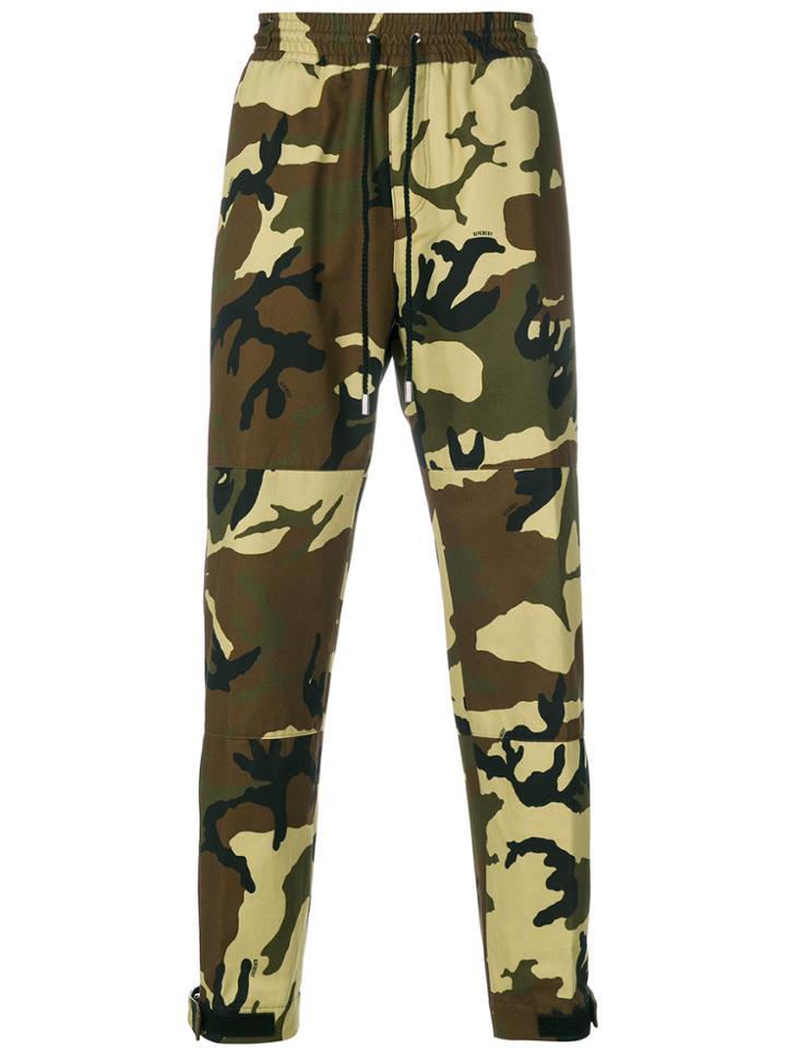 Givenchy Camouflage Print Track Pants - Green