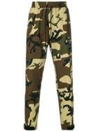 Givenchy Camouflage Print Track Pants - Green