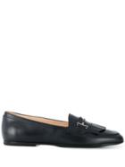 Tod's Double T Plaque Loafers - Blue