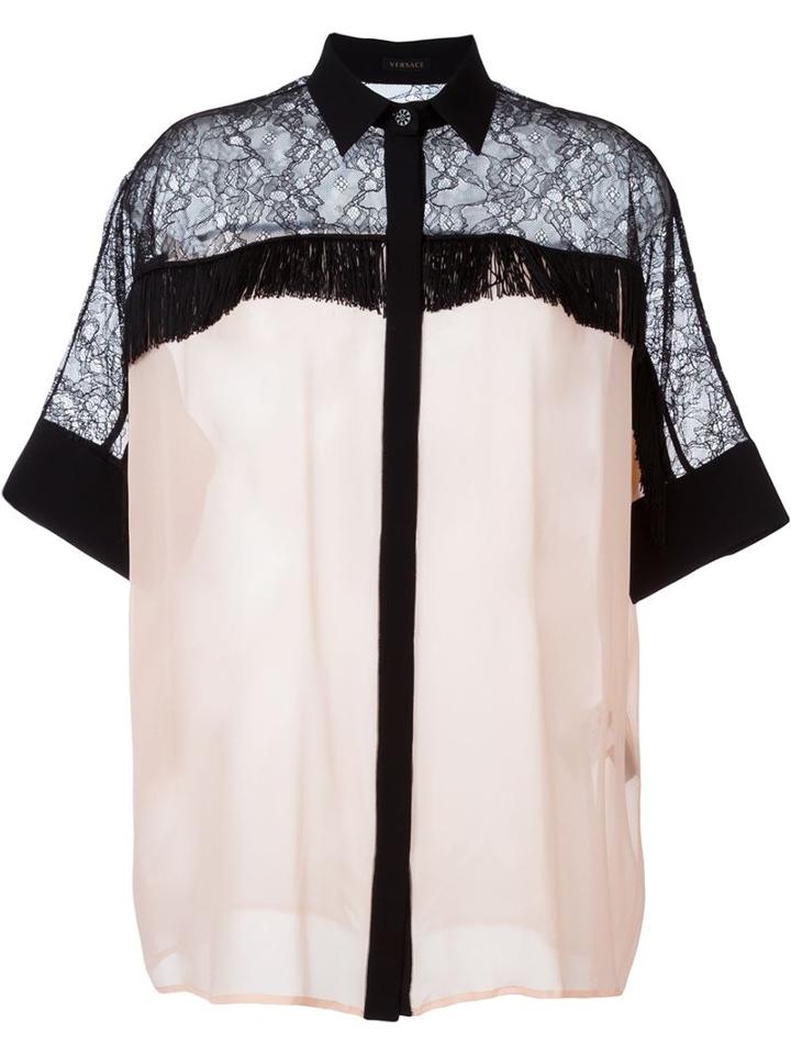 Versace Fringed Shirt