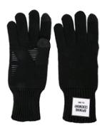 Opening Ceremony Logo Knit Gloves - Black