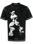 United Standard Printed Cotton T-shirt - Black