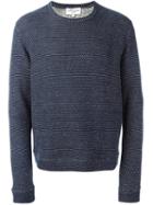 Ymc Dot Pattern Knit Sweatshirt