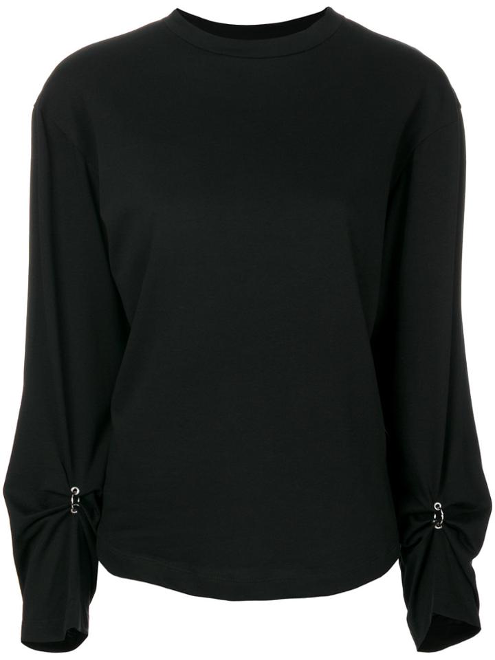 3.1 Phillip Lim Cut Out T-shirt - Black