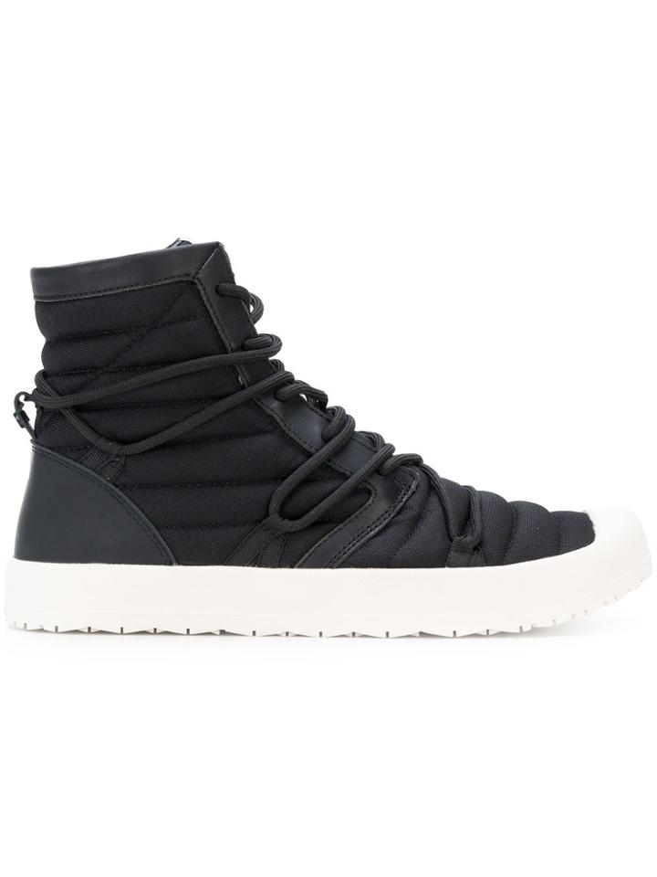 Volta Hi-top Sneakers - Black