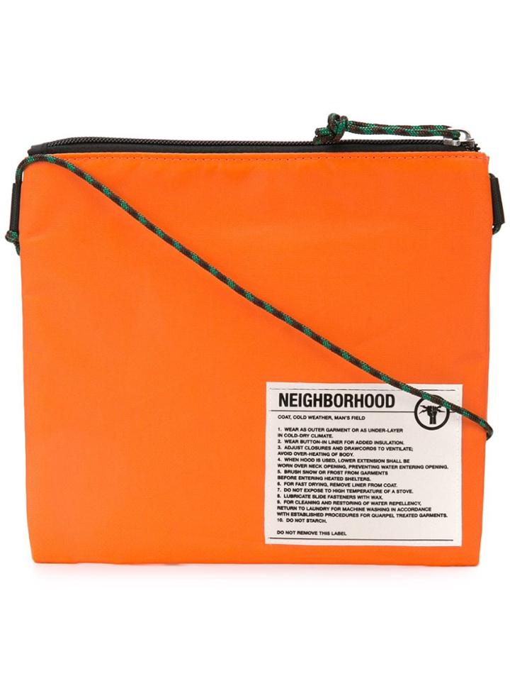 Neighborhood Patch Shoulder Bag - Orange