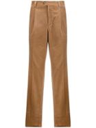 Brunello Cucinelli Straight-leg Corduroy Trousers - Brown