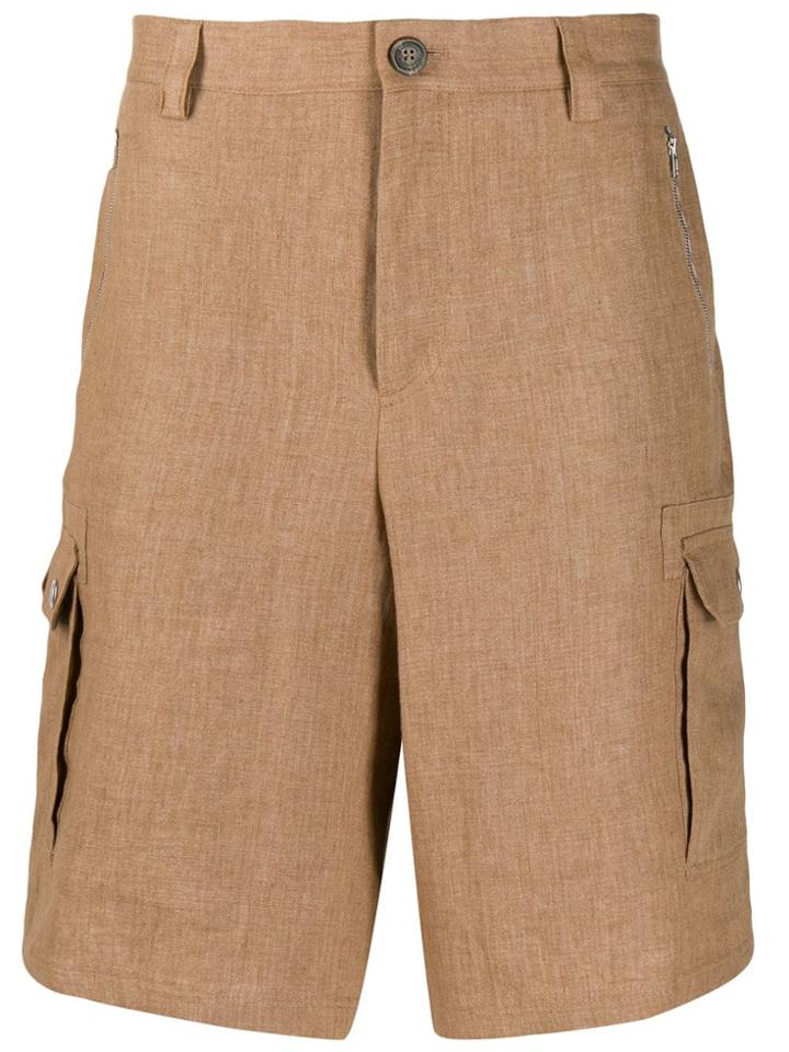 Brunello Cucinelli Cargo Shorts - Neutrals