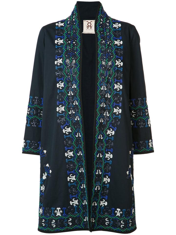 Figue - 'martina' Jacket - Women - Cotton - M, Women's, Blue, Cotton