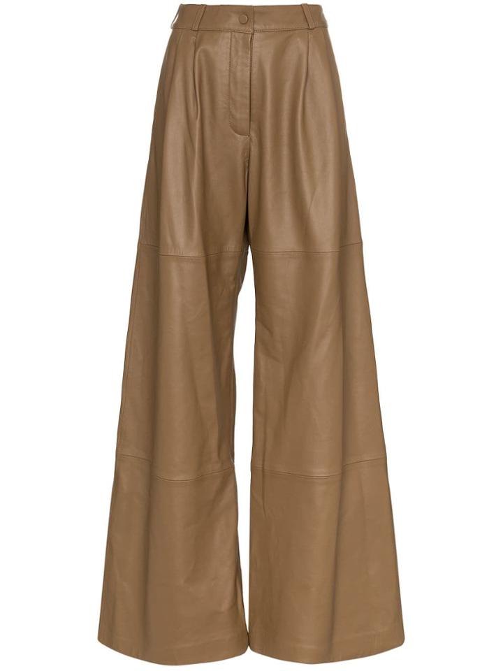 Zimmermann Zmnn Lthr Trs Wd Lg - Brown
