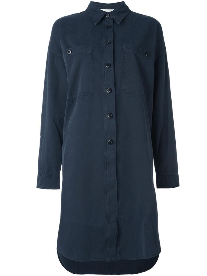 Faith Connexion Oversized Shirt, Women's, Size: 2, Black, Cotton