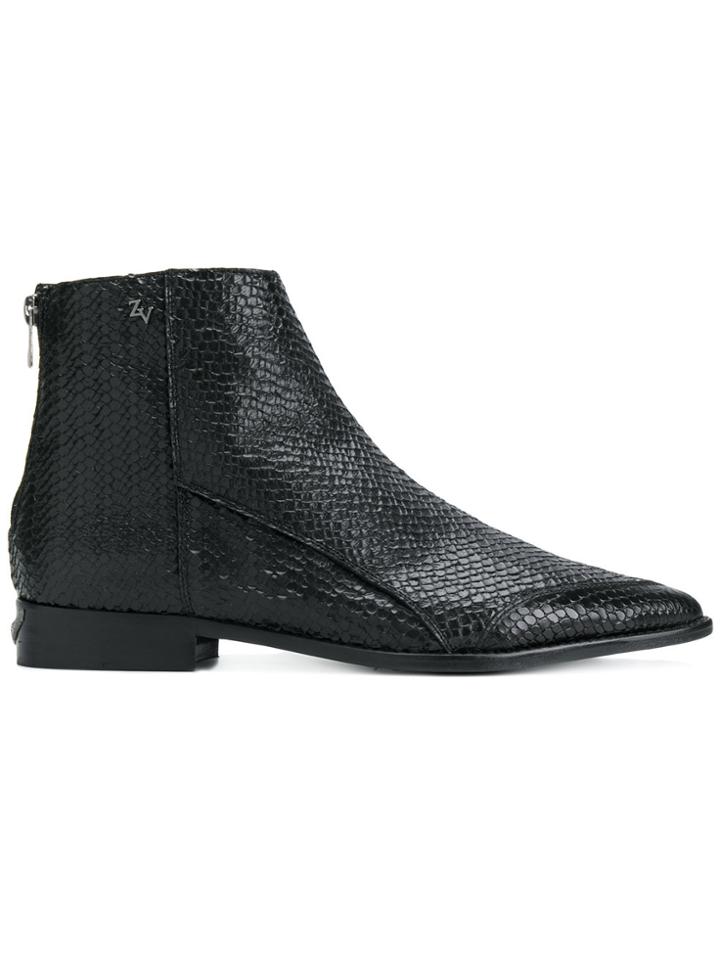 Zadig & Voltaire Mods Keith Boots - Black