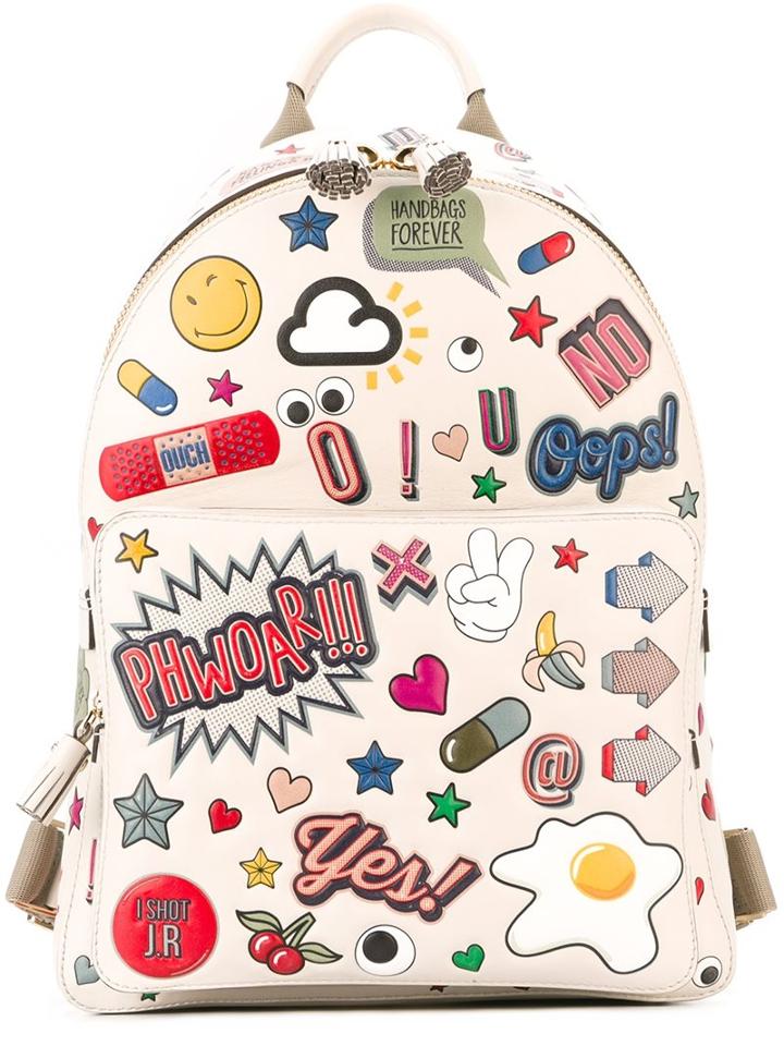 Anya Hindmarch 'all Over Stickers' Backpack