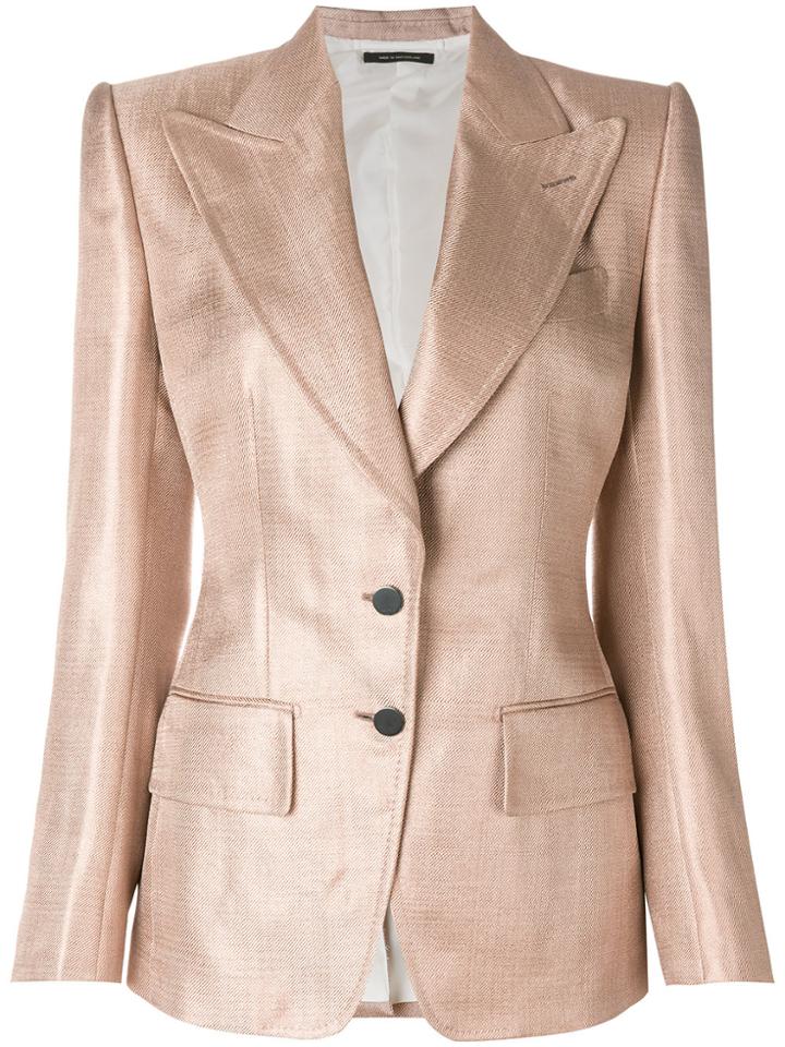Tom Ford Classic Blazer - Nude & Neutrals
