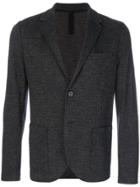 Harris Wharf London Checked Blazer - Blue