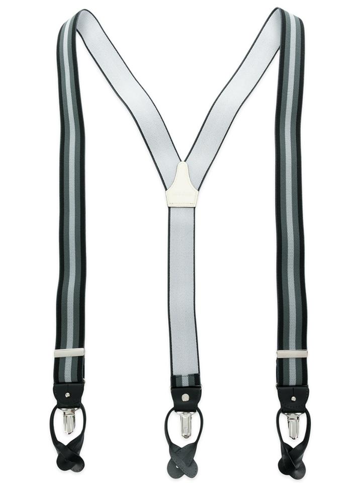 Dell'oglio Stripe Braces - Blue